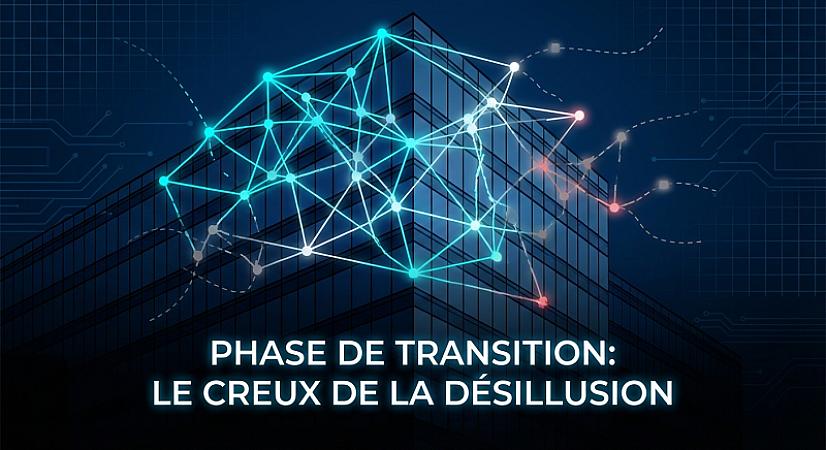 Agents IA en entreprise : bienvenue dans le Trough of Disillusionment